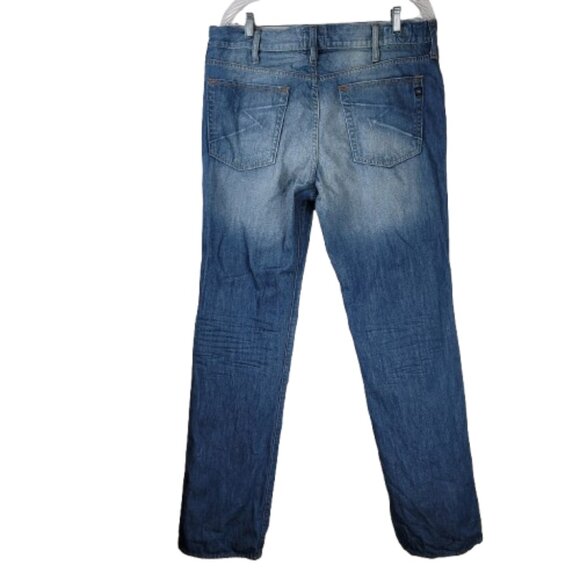 Rock & Republic Neil Straight Leg Jeans Size 36 Classic Blue Denim Mens Jeans - Picture 4 of 9